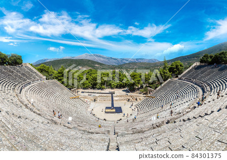Epidaurus Amphitheater in Greece 84301375
