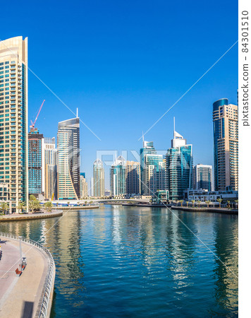 Panorama of Dubai marina Panorama of Dubai marina 84301510