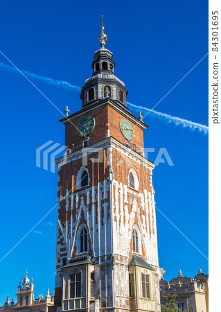 Church tower in Krakow Church tower in Krakow 84301695