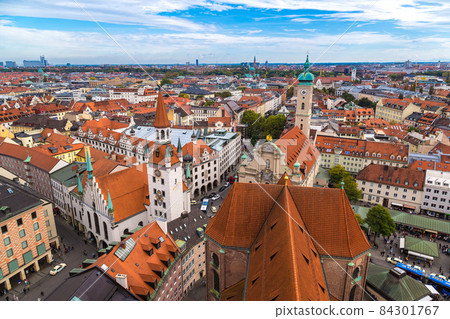 Aerial view of Munich 84301767