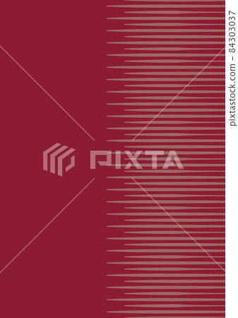 Line background Enji (background material) Partially thin line 84303037