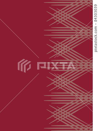 Line background Enji (background material) Diagonal intersection 84303039