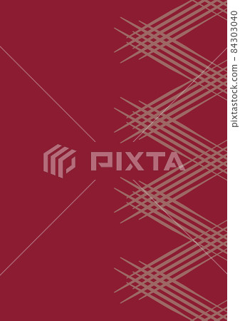 線條背景Enji（背景材料）對角台階 84303040