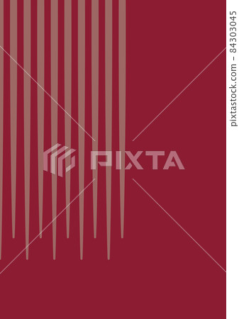 Line background Enji (background material) Line from the upper left 84303045