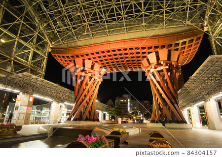 Tsuzumi 門和 Motenashi 圓頂夜景（金澤市-石川縣） 84304157