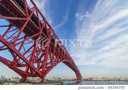 Minato Ohashi-at Nankō Sankaku Park Minato Ohashi-at Nankō Sankaku Park 84304795