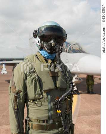 Swedish Air Force JAS39 Gripen Pilot 84308094