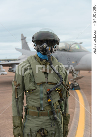 Swedish Air Force JAS39 Gripen Pilot 84308096