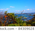 Autumn coastline view Autumn coastline view 84309028