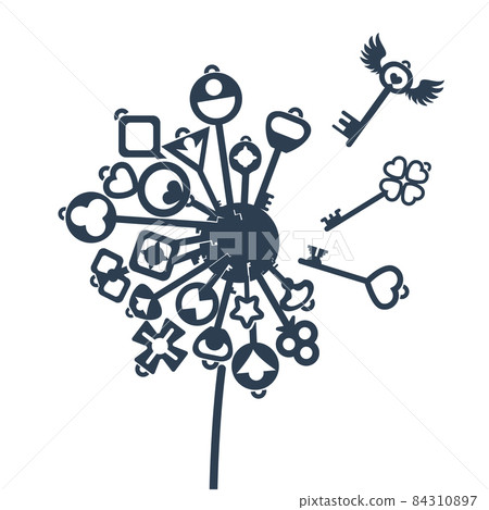 concept of finding resource finding silhouette concept of finding resource finding silhouette 84310897