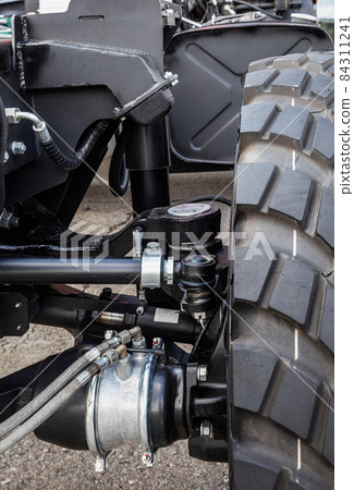 mechanisms and parts of independent hydropneumatic suspension of cars mechanisms and parts of independent hydropneumatic suspension of cars 84311241