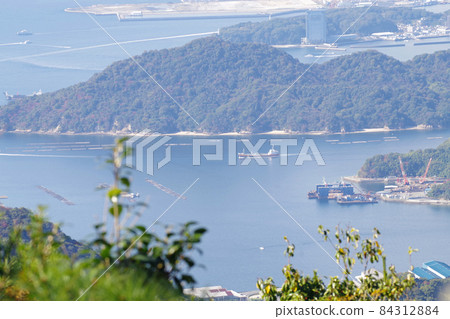 從埃格桑眺望廣島灣的秋景 從埃格桑眺望廣島灣的秋景 84312884