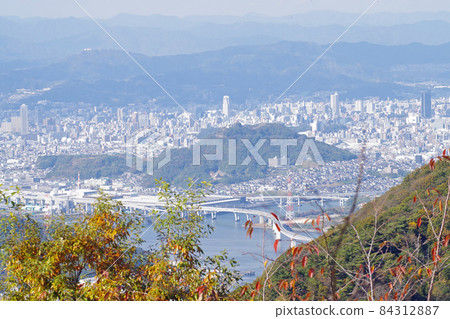 從埃格桑眺望廣島灣的秋景 從埃格桑眺望廣島灣的秋景 84312887