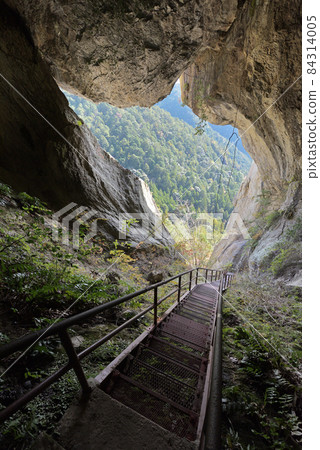 Chichiiwa洞穴Chichiiwa峽谷（愛知縣新城市Kawai Chichiiwa） 84314005