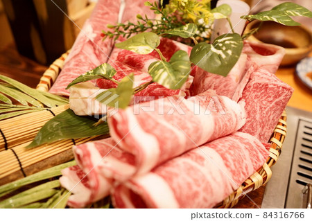 Wagyu beef shabu-shabu 02 Wagyu beef shabu-shabu 02 84316766