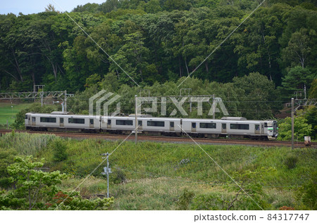 JR北海道735系列車車身側面無裝飾帶 84317747