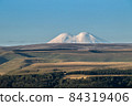 Mountain Elbrus beautiful nature landscape, Long distance view. 84319406