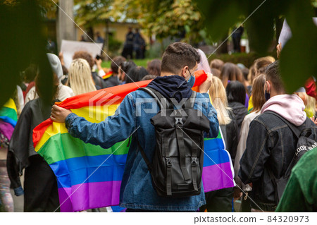 LGBTQ Pride Parade in Kyiv. LGBTQ Pride Parade in Kyiv. 84320973