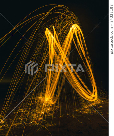 Steel Wool Photography Light Painting 84322198