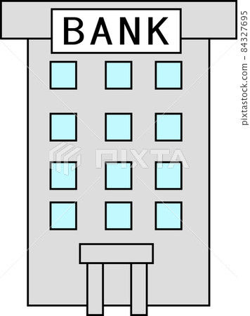 銀行大樓插畫素材 銀行大樓插畫素材 84327695