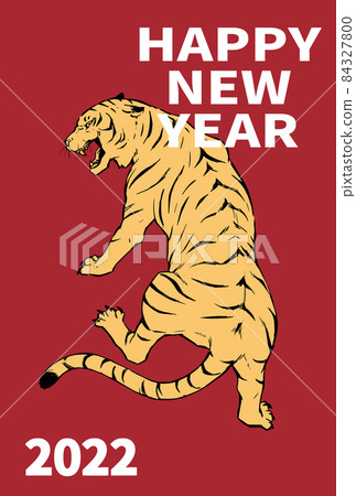 2022年新年賀卡_老虎 2022年新年賀卡_老虎 84327800