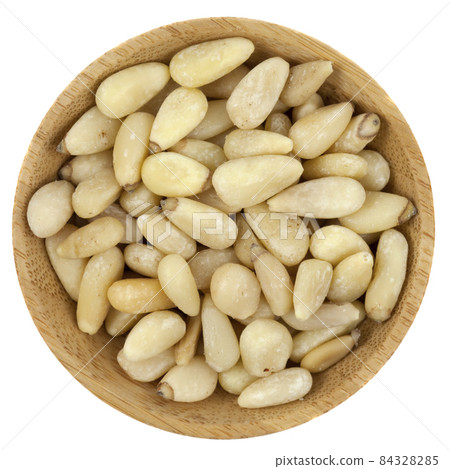 bowl of pine nuts bowl of pine nuts 84328285