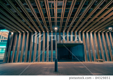 Himeji Station at night Himeji Station at night 84329851