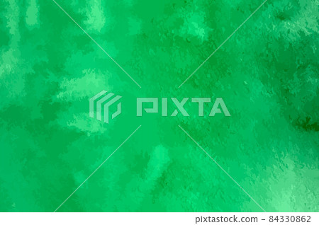 Watercolor texture vector background. Green gradient aquarelle painting. Colorful watercolor stains. Scrapbooking paper. 84330862