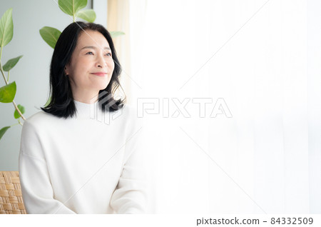 美麗的日本女人肖像複製空間可用 美麗的日本女人肖像複製空間可用 84332509