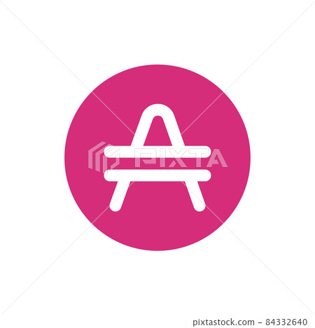 AMP icon isolated on white background. 84332640