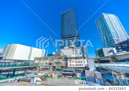 日本東京城市景觀,如澀谷福樂甲板和東急東橫店(屏幕左側)正在拆除(右側是櫻丘口重建) 日本東京城市景觀,如澀谷福樂甲板和東急東橫店(屏幕左側)正在拆除(右側是櫻丘口重建) 84332663