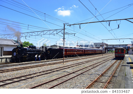 2021 Chichibu Railway Chichibu Main Line Yorii Station to Mitsumineguchi Station and surrounding scenery 2021 Chichibu Railway Chichibu Main Line Yorii Station to Mitsumineguchi Station and surrounding scenery 84333487