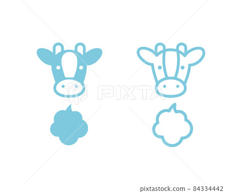 Environmental icon Greenhouse gas SDGs Beef burp Methane gas 84334442