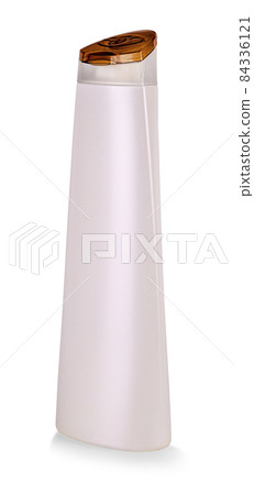 women shampoo white blank plastic bottle isolated on white background women shampoo white blank plastic bottle isolated on white background 84336121