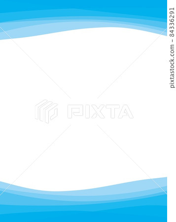 Wave frame white space Wave frame white space 84336291