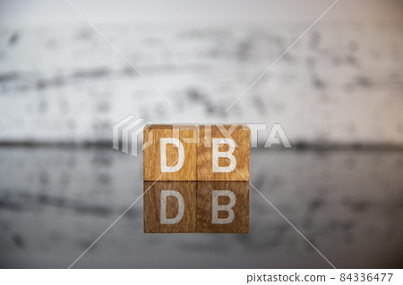 Business image (IT terminology) Block character DB 84336477