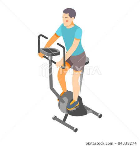 Cycling Machine Exercise Composition Cycling Machine Exercise Composition 84338274