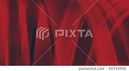 Abstract red curves background concept series 84339408