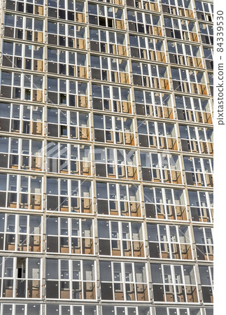 Windows pattern textures exterior of building 84339530