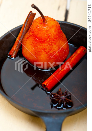 poached pears delicious home made recipe 84341718