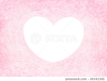 Soft textured pink and white shining heart background Soft textured pink and white shining heart background 84342300