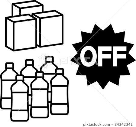 Bulk buying discount icon Bulk buying discount icon 84342341