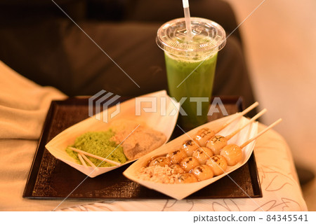 Coffee shop Mitarashi 餃子和芥末麻糬套裝 2 Coffee shop Mitarashi 餃子和芥末麻糬套裝 2 84345541