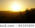 Los Angeles sunset seen from Griffith Observatory 84345800