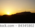 Los Angeles sunset seen from Griffith Observatory 84345802