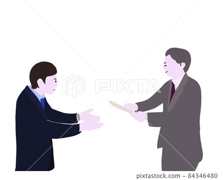 Delivery of commendation certificate 84346480