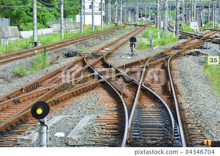 2021 Scenery from the train window from Seibu Ikebukuro Line Higashi-Hino Station to Seibu-Chichibu Station on the Chichibu Line 2021 Scenery from the train window from Seibu Ikebukuro Line Higashi-Hino Station to Seibu-Chichibu Station on the Chichibu Line 84346704