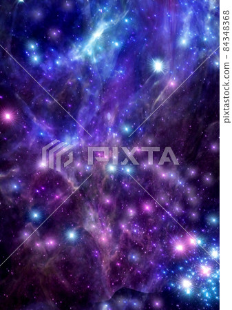 Being shone spiral gas nebula 84348368