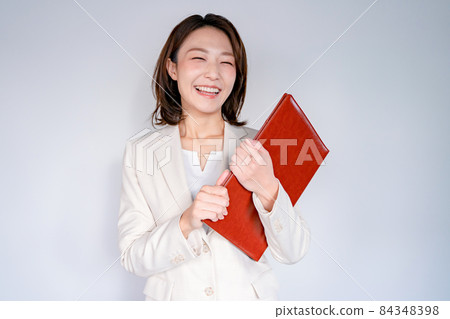 Business female [no background] 84348398