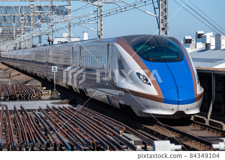 Hokuriku Shinkansen E7 series W7 series (organization photo) 84349104